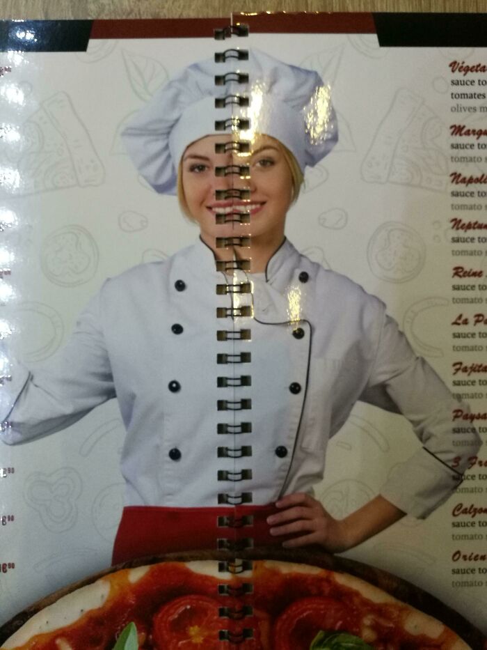 Menu From A Pizzeria That’s Also A Riddle