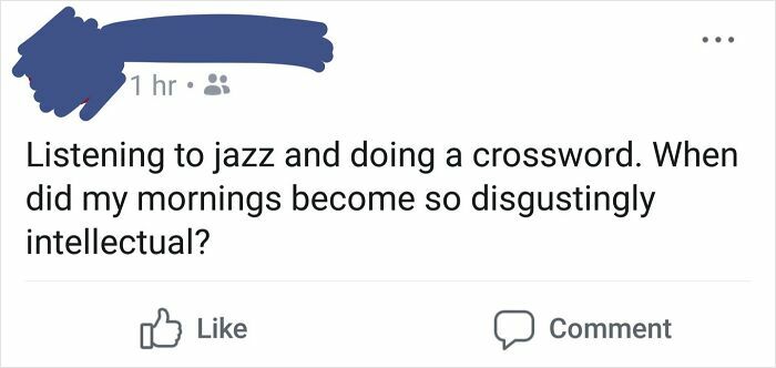 Nothing Intellectual Here, Nope