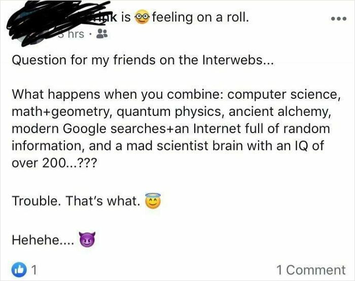 Community College Forever and Always, Plus Random Money Requests