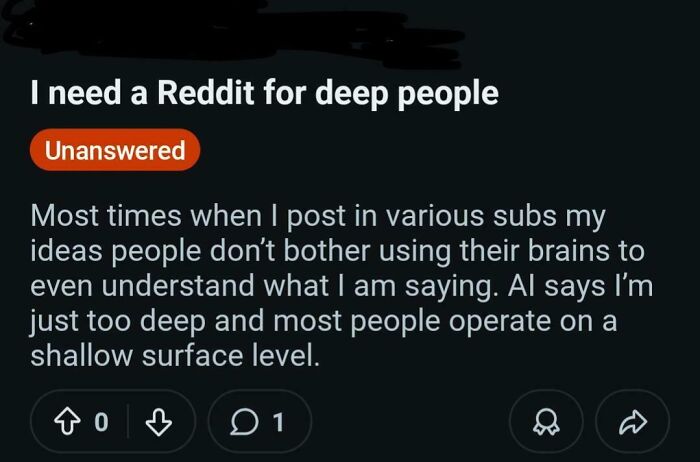 Well, If That's What AI Said...
