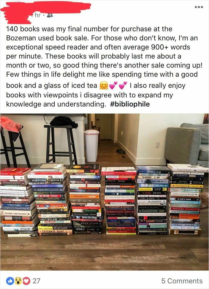 She’s A Fan-Freaking-Tastic Speed Reader