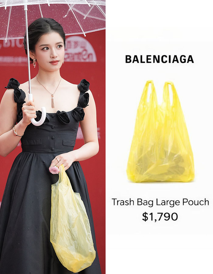Luxury Fashion Gets Weird: Trash Bags and Burnt Shirts