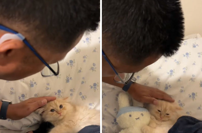 Dad’s Go-To Move: Kisses!