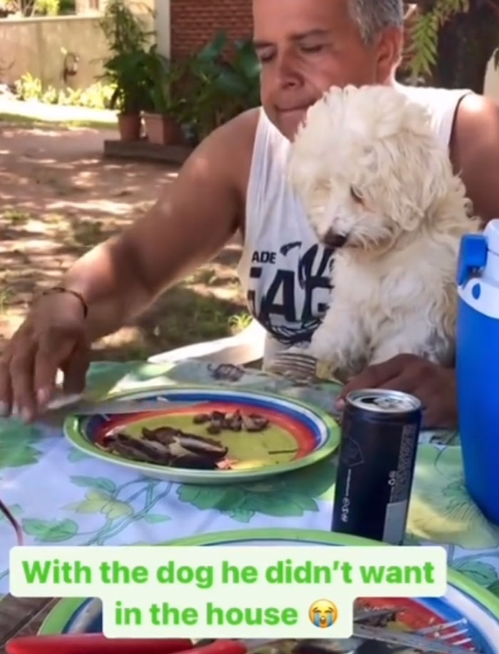 Dad and His Formerly Unwanted Dog