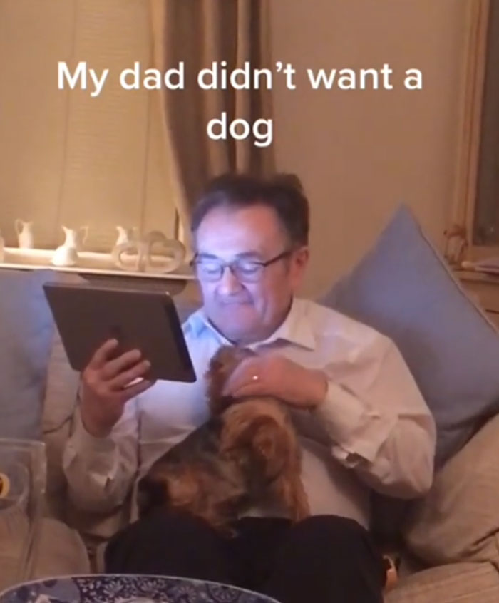 Dad + Dog = Instant Fam