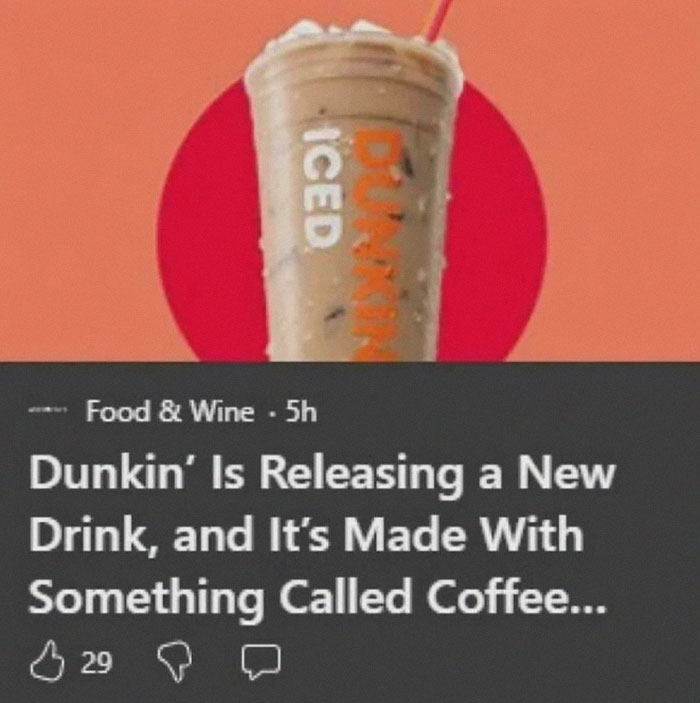New Drink Sensation? Eh, Maybe Not