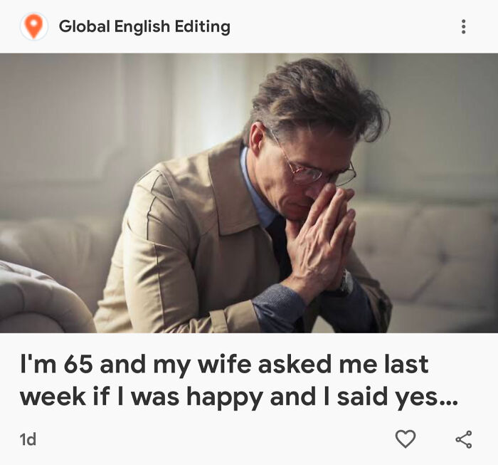 Good For You, I Guess