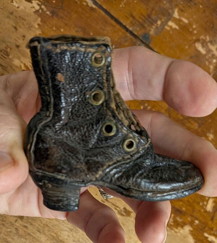 Tiny, Super Detailed High-Top Shoe Mystery - What’s It For?