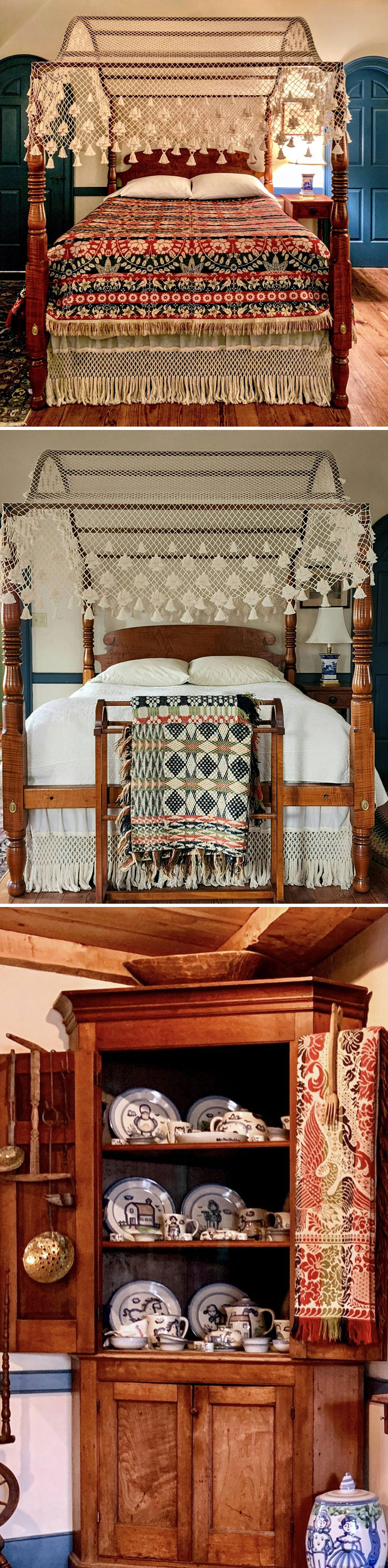 19th Century Coverlets and How Some Folks Display Them