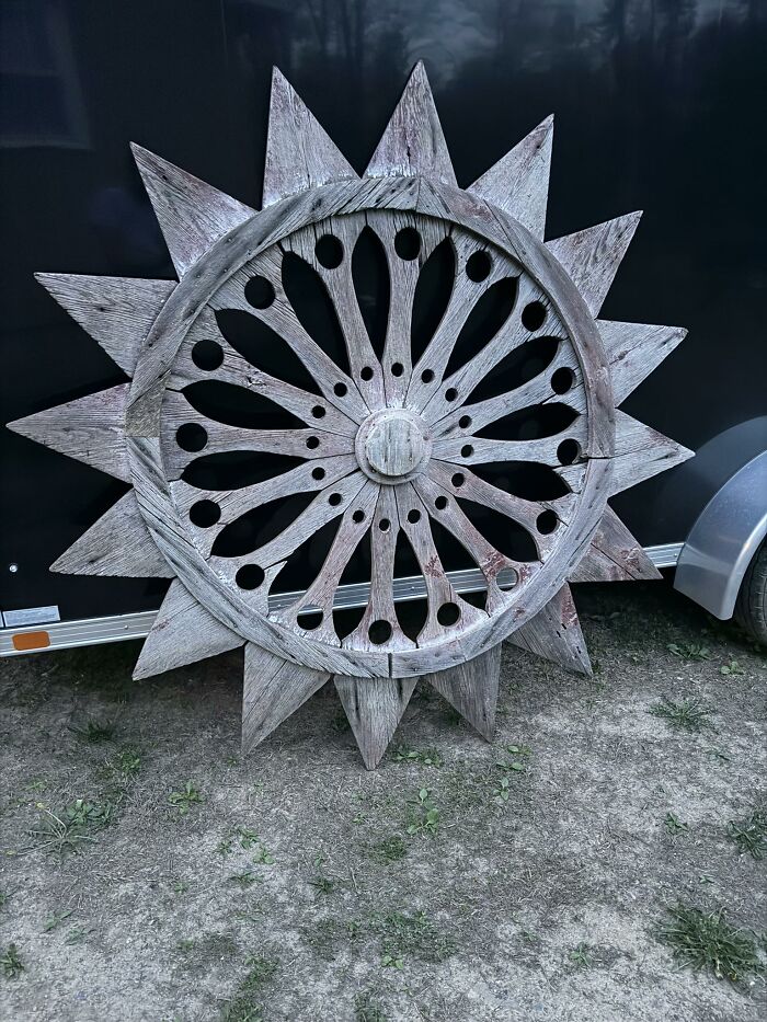 Picked Up This Big Circular Mystery Thing a.k.a. "The Bangle" on the Side of a Barn