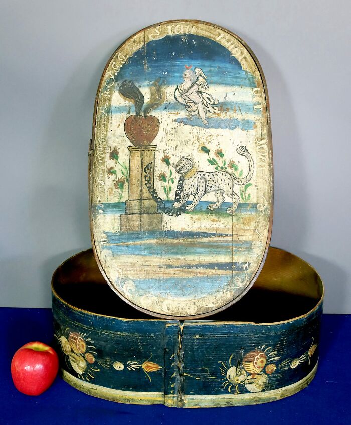 A Beautiful Bentwood Bride’s Box Gifted for Our 50th