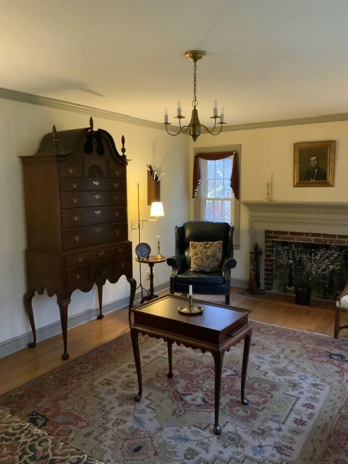Living Room Vibes with a Highboy Chest from Connecticut