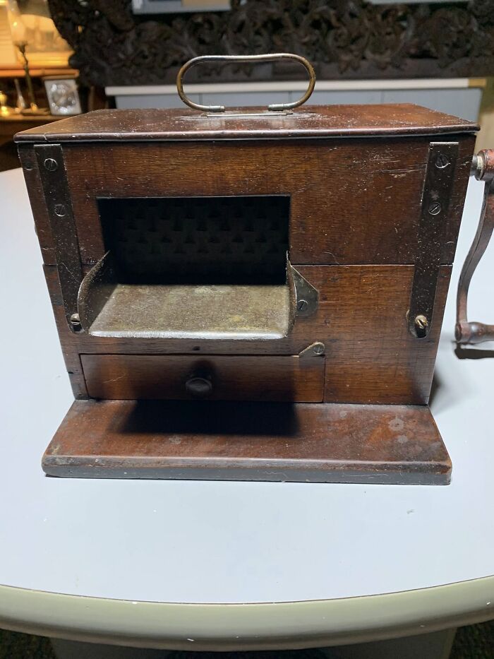 Circa 1870s Walnut and Pine Mystery Box—Anyone Got Ideas?