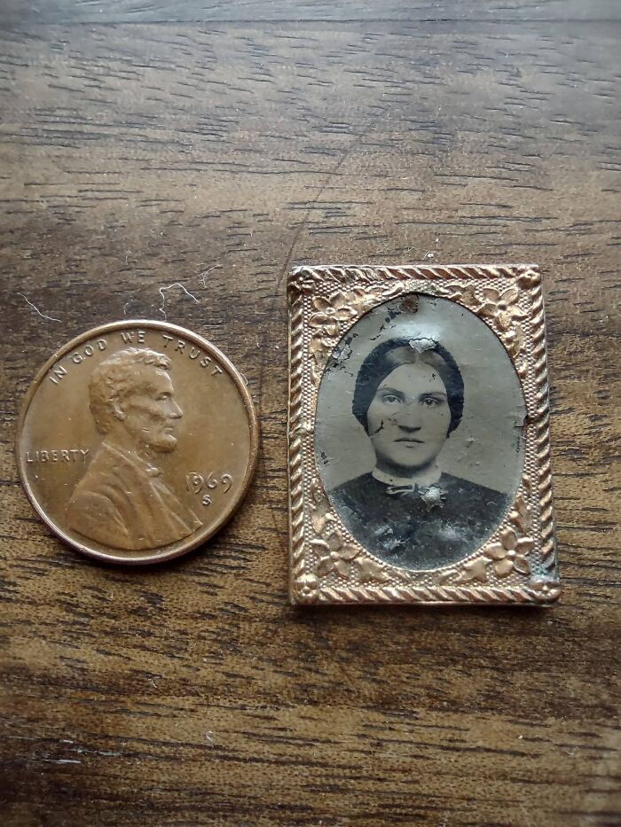 Miniature Tintype Found in a Second-Hand Shop for $2—Smallest One Ever!