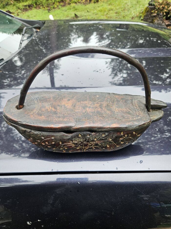 Mystery Wooden Object Dated 1661—Soap-Like Waxy Build-up?