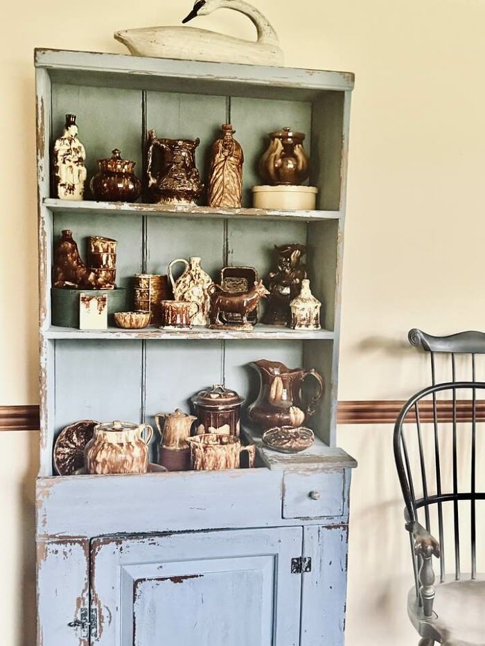 Part of My Rockingham/Bennington Collection—Good Times Hunting These Pieces