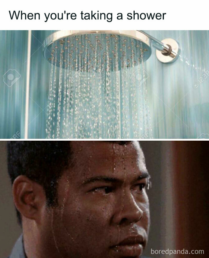 When You’re Taking A Shower...