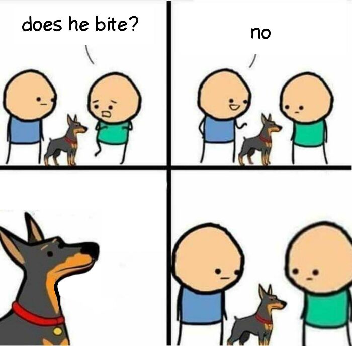 He Doesn’t Bite, Promise