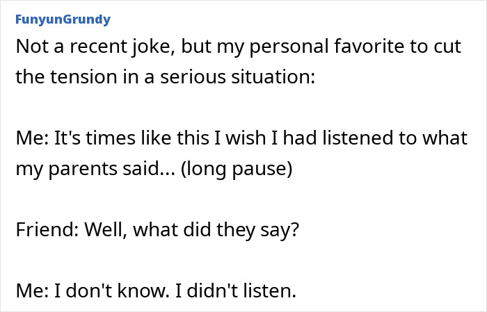 Let's Rank The Funniest Go-To Jokes That Save Awkward Chit-Chats