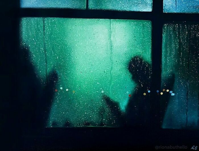 Wait, This Artist’s Rainy Paintings Are So Real You’ll Want to Grab an Umbrella!