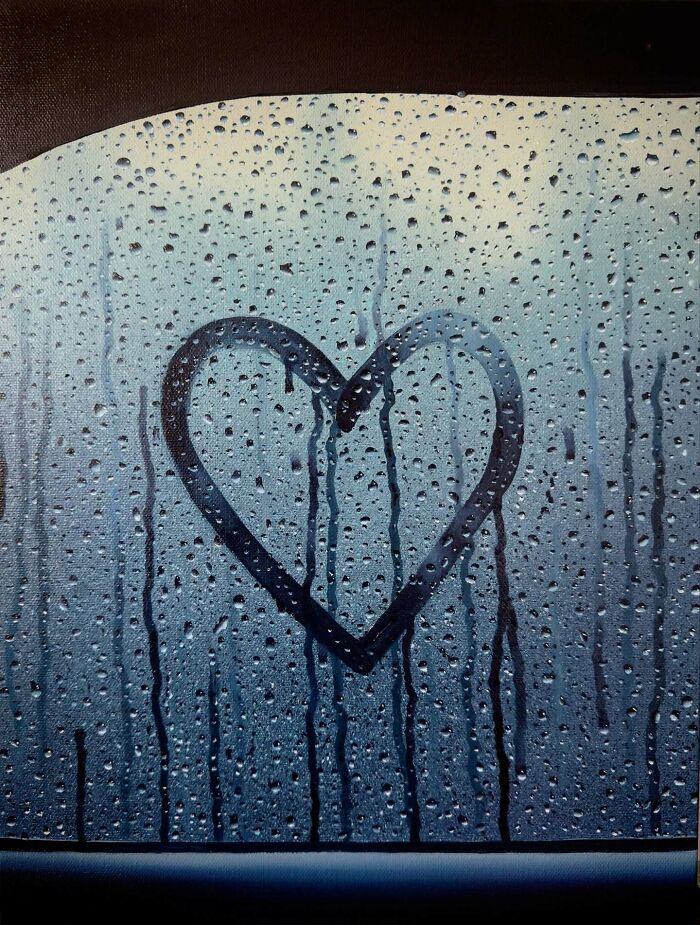 Wait, This Artist’s Rainy Paintings Are So Real You’ll Want to Grab an Umbrella!