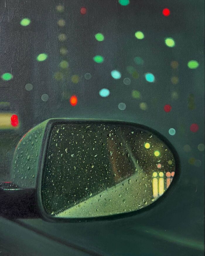 Wait, This Artist’s Rainy Paintings Are So Real You’ll Want to Grab an Umbrella!