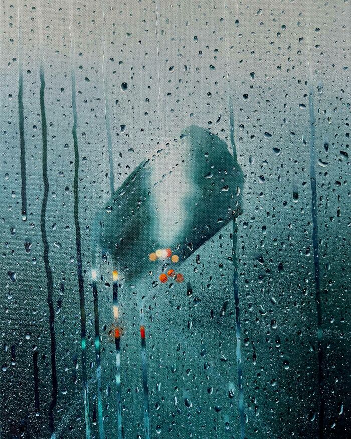 Wait, This Artist’s Rainy Paintings Are So Real You’ll Want to Grab an Umbrella!