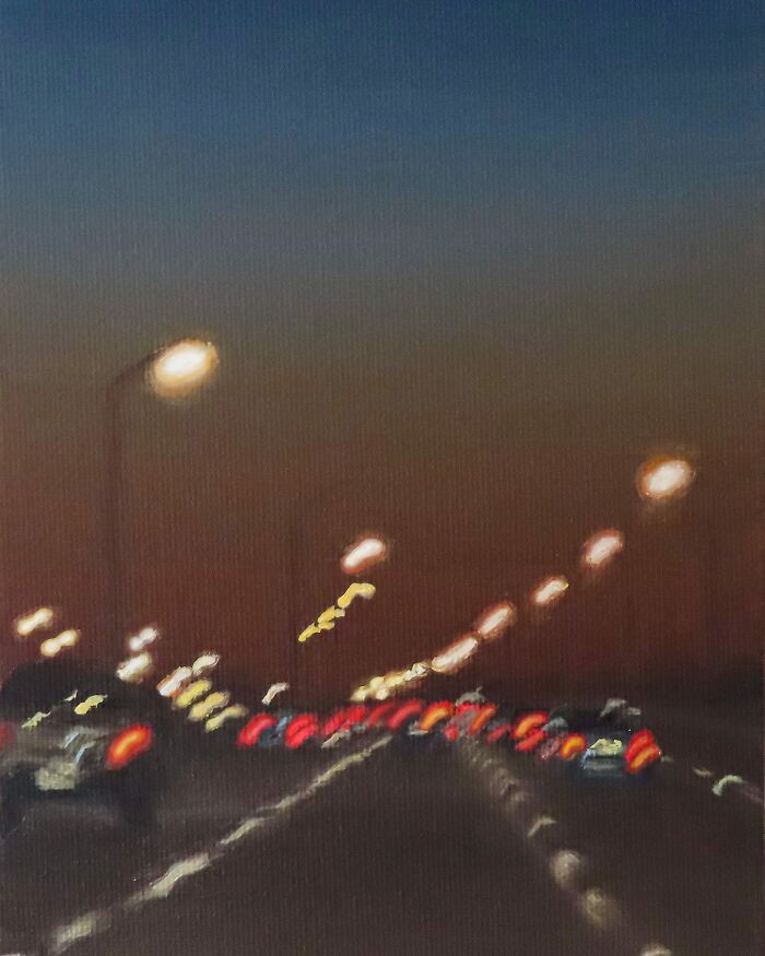 Wait, This Artist’s Rainy Paintings Are So Real You’ll Want to Grab an Umbrella!