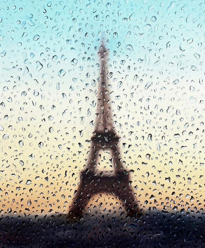 Wait, This Artist’s Rainy Paintings Are So Real You’ll Want to Grab an Umbrella!