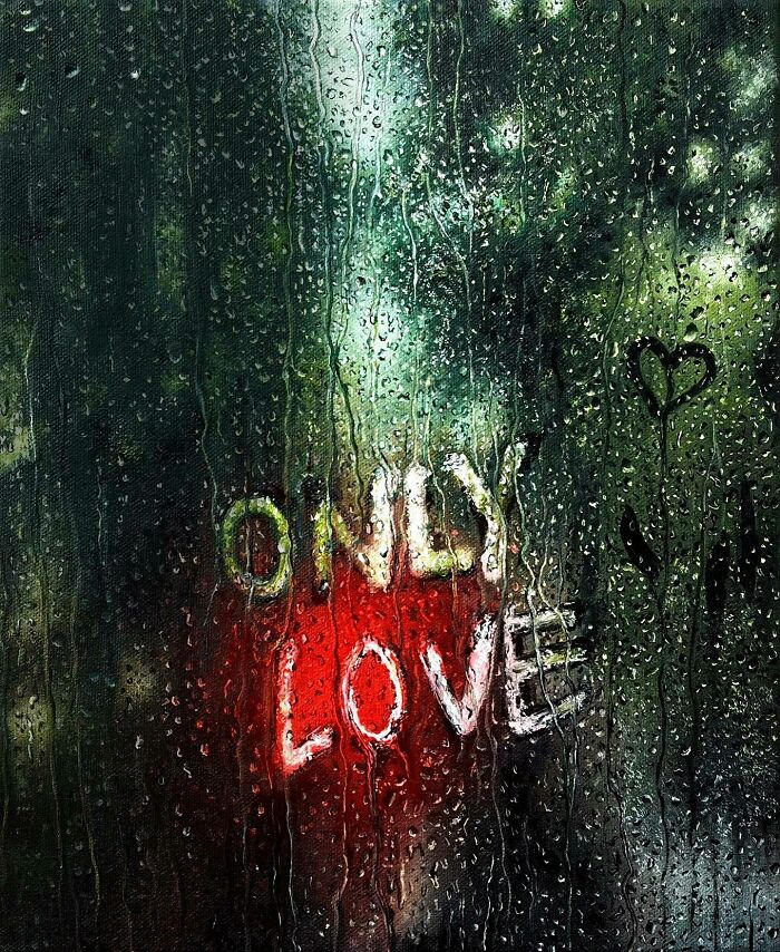 Wait, This Artist’s Rainy Paintings Are So Real You’ll Want to Grab an Umbrella!