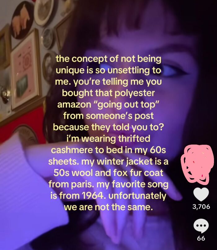 Quirky and Unique...At Least She Thinks So