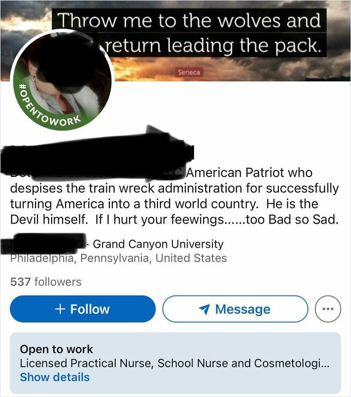 Most Inviting Bio For Recruiters: Said No One Ever