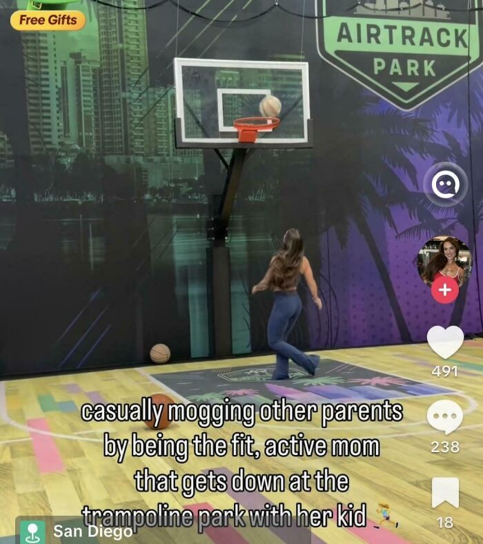 Coolest And Most Fit Mom (In Her Own Mind)
