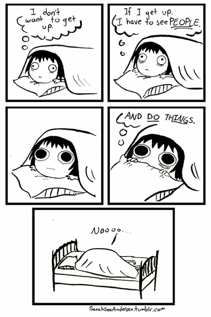65 Hilarious Comics That Nail What It's Like Being an Introvert
