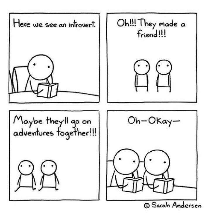 65 Hilarious Comics That Nail What It's Like Being an Introvert
