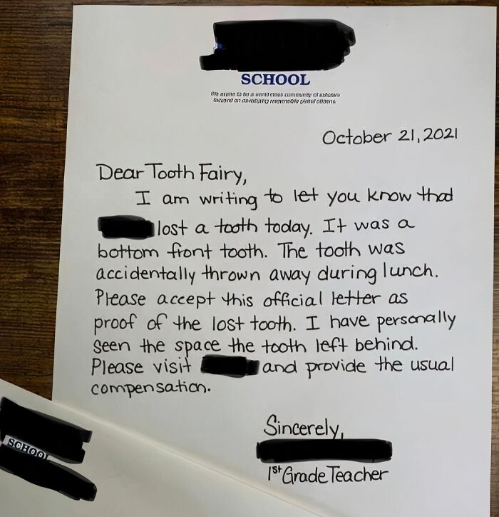 The Tooth Fairy Didn’t Show Up? No Problem, Teacher’s Got This!