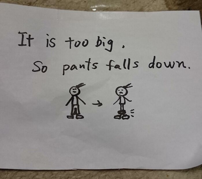 American Kid Meets Japanese Daycare Clothes: The Note Explains It All