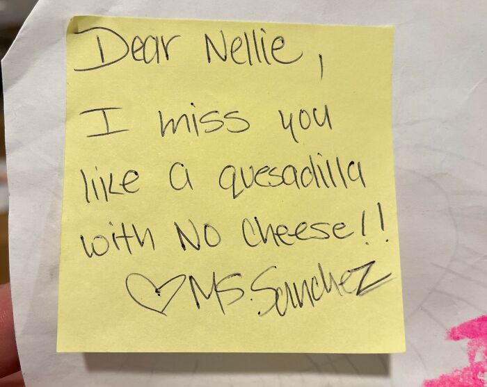 Preschool Teacher’s Note For A Sick Day Is Pure Gold