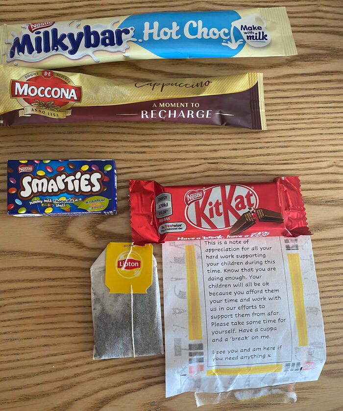 Teacher Mailbox Drop-Off With Notes and Treats? Instant Tears!