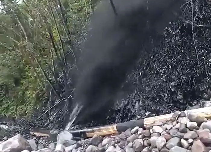 Oil Pipeline Spill: Nature Didn’t Sign Up for This (Amazon Rainforest, Ecuador)