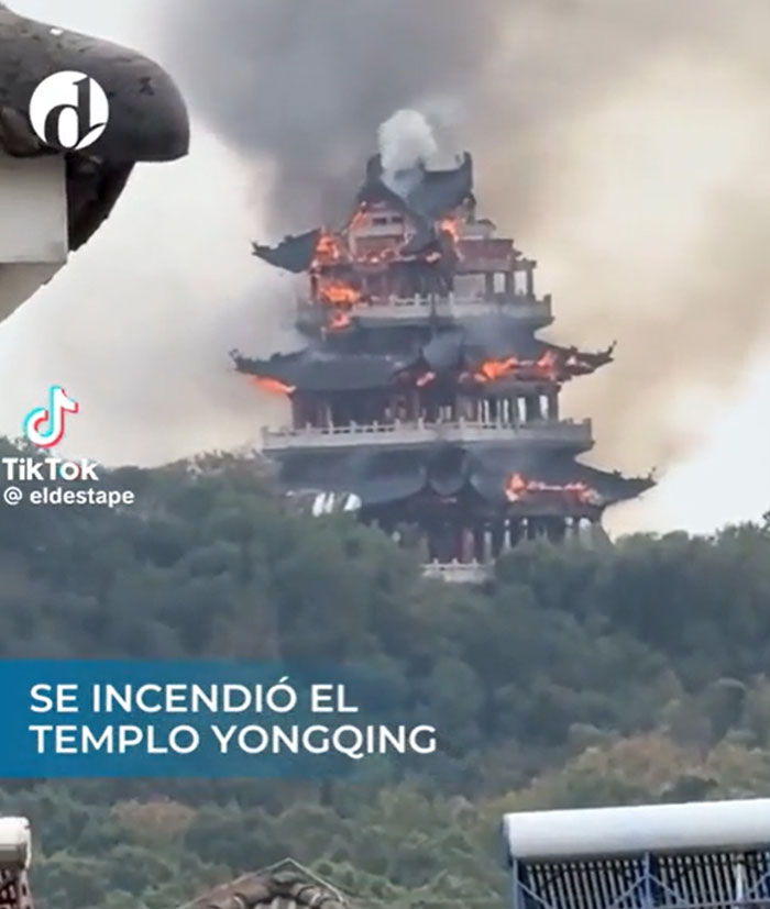 Fire Alarm! Ancient Yongqing Temple Checks Out