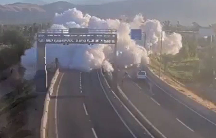Exploding Liquid Gas Truck in Santiago, Chile: Not a Good Day