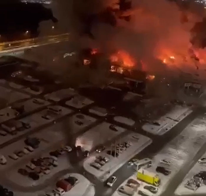 Hardware Store’s Firework Disaster in Moscow