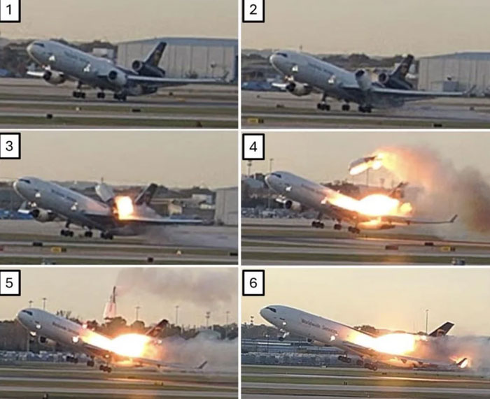 UPS MD-11f Crash Investigation Photos: The Nerve-Racking Moments