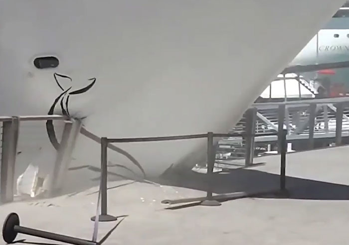 Dinner Cruise Boat Hits Pier After Uh-Oh Transmission Fail