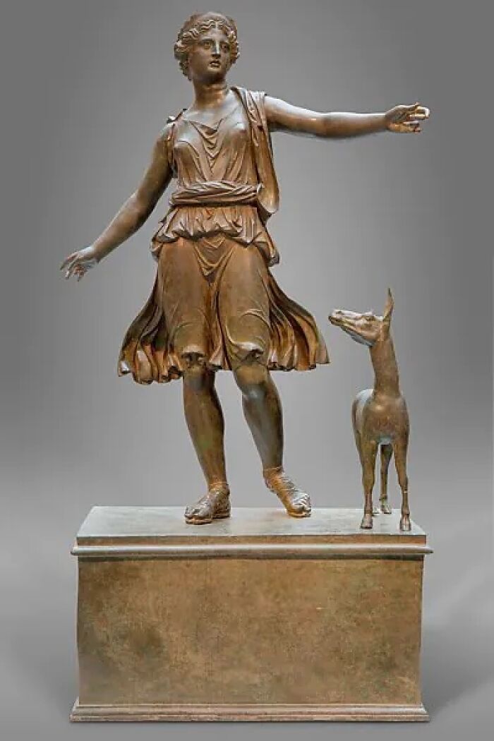 $28.6 Million, The Giant Bronze Artemis Statue (God of the Hunt’s Glow-up)