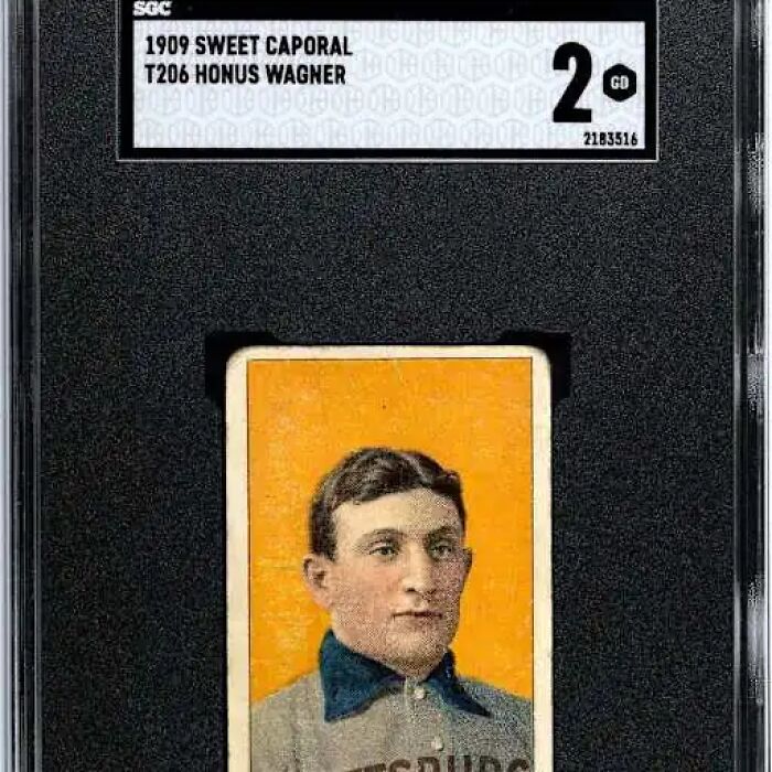 $7.25 Million, The Honus Wagner Baseball Card (The Holy Grail)