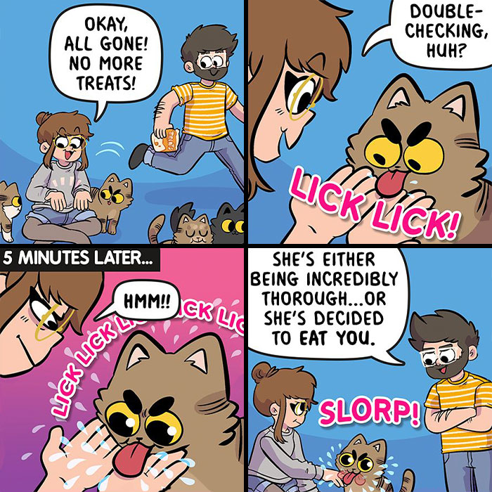 Why These Love, Anxiety & Cat Comics Are Basically Your New BFFs