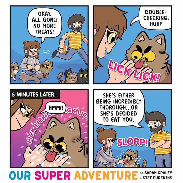Why These Love, Anxiety & Cat Comics Are Basically Your New BFFs