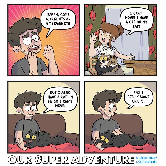 Why These Love, Anxiety & Cat Comics Are Basically Your New BFFs